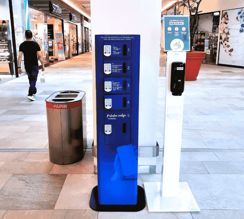 Mobile Phone Charging Station